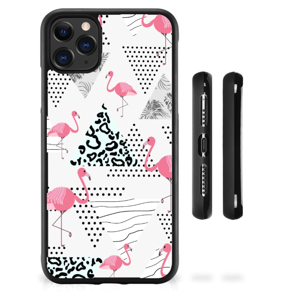 Apple iPhone 11 Pro Max Back Cover Flamingo Triangle B2C Telecom