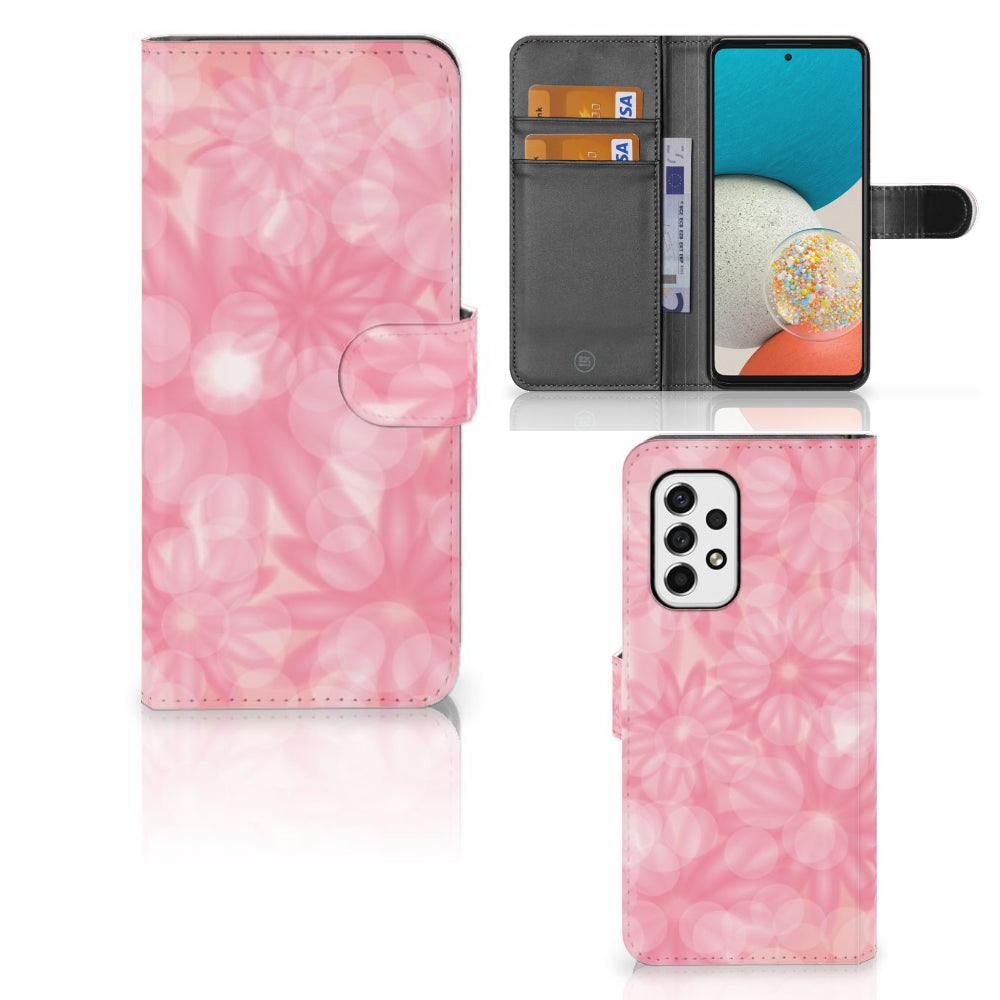 Samsung Galaxy A53 Hoesje Spring Flowers
