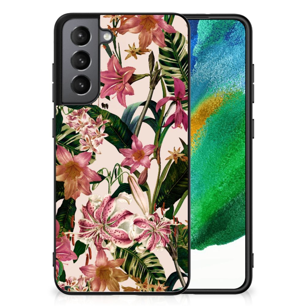 Samsung Galaxy S21FE Bloemen Hoesje Flowers