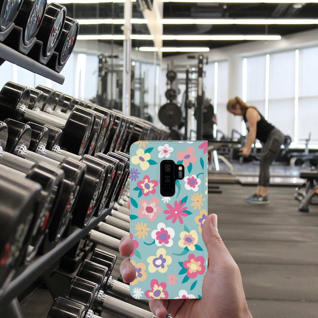 Samsung Galaxy S9 Plus Smart Cover Flower Power