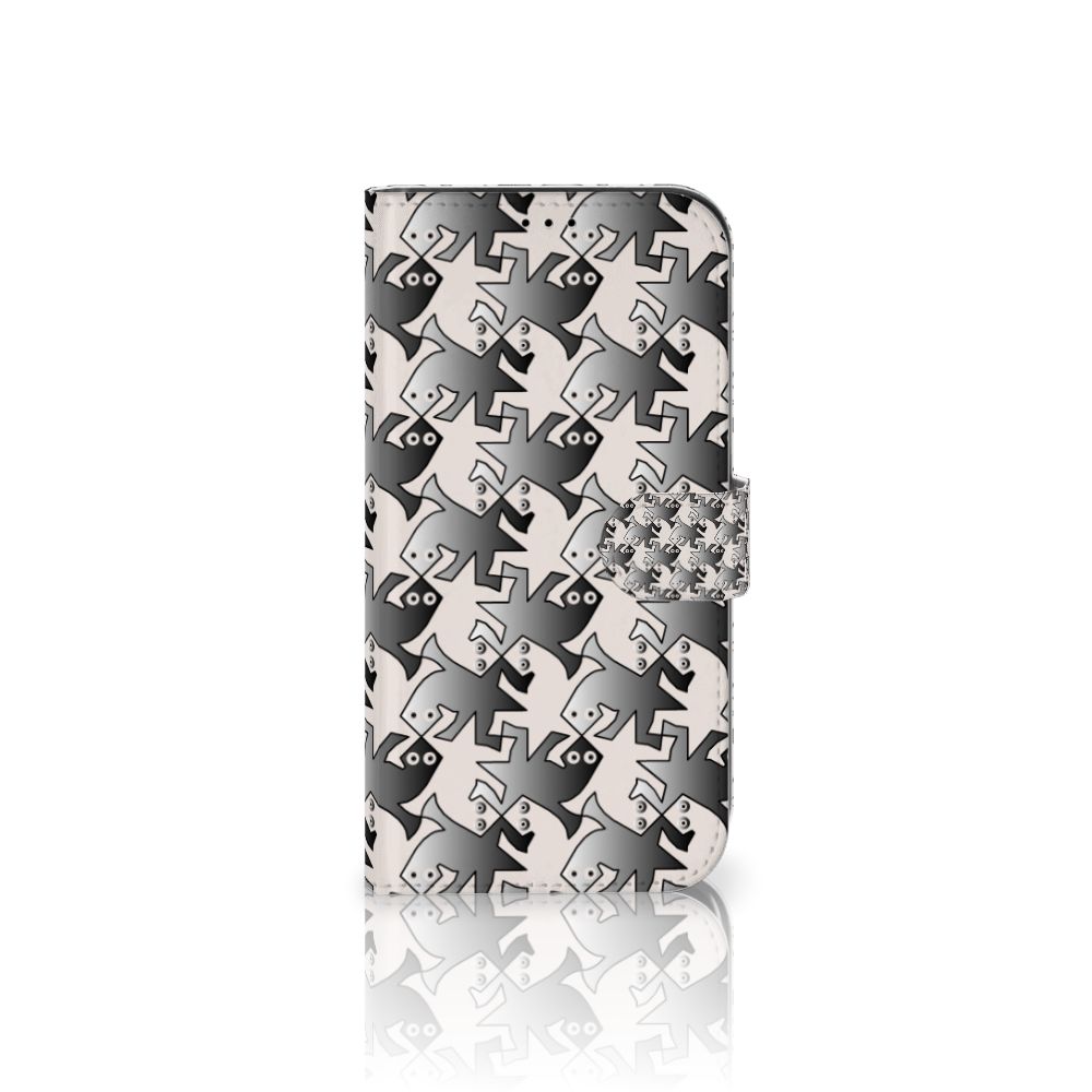 iPhone 13 Pro Max Telefoonhoesje met Pasjes Salamander Grey
