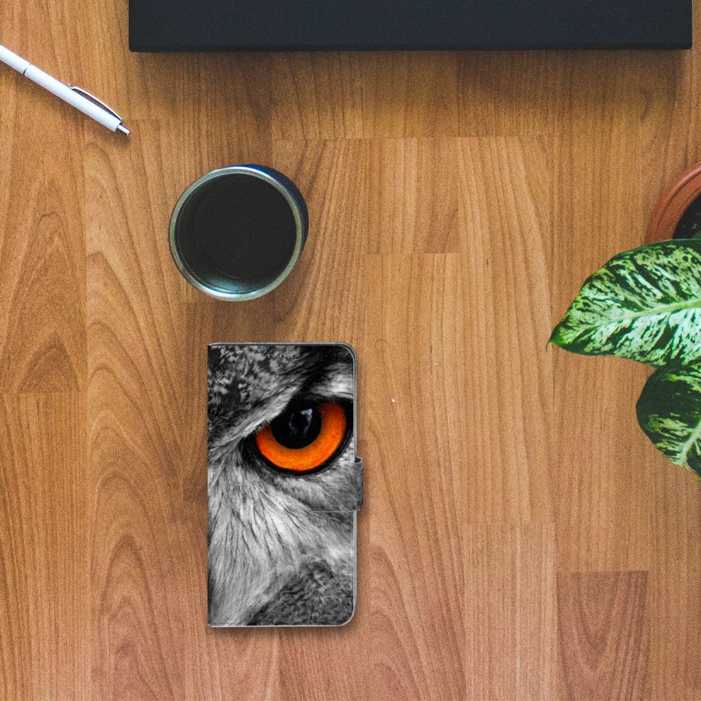 Xiaomi Mi Mix 2s Telefoonhoesje met Pasjes Uil