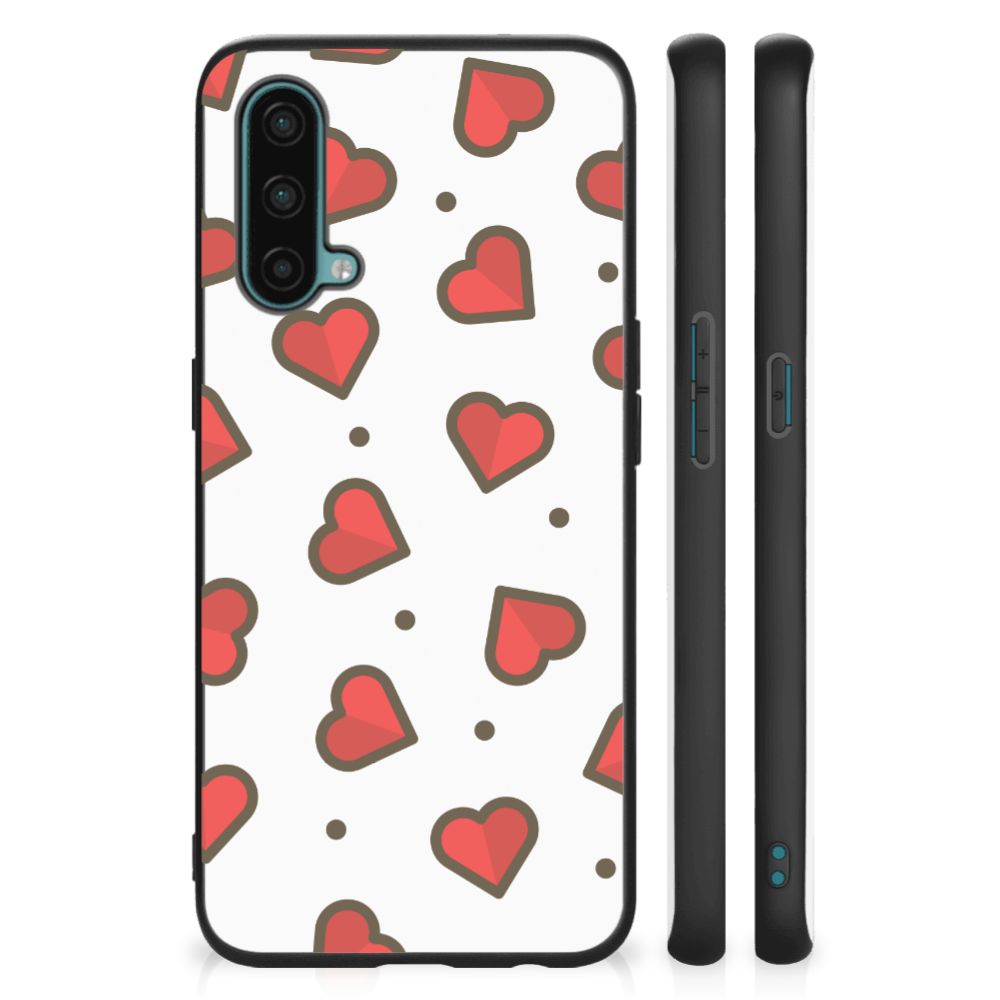 OnePlus Nord CE 5G Back Case Hearts B2C Telecom