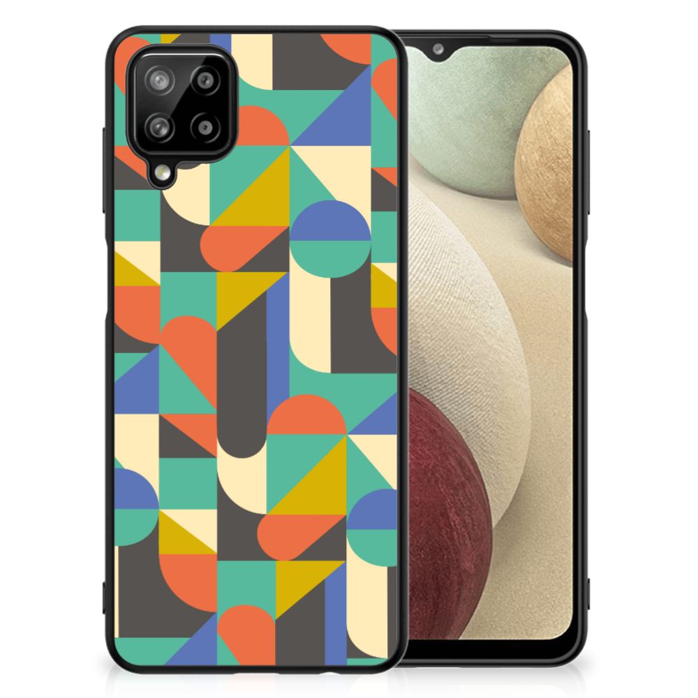 Samsung Galaxy A12 Back Case Funky Retro