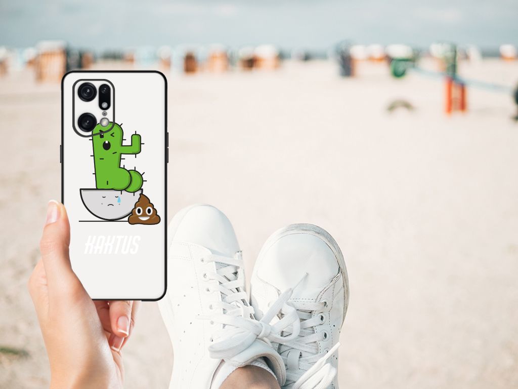 OPPO Find X5 Pro Hoesje Cactus Poo B2C Telecom