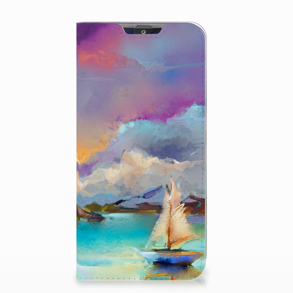 Bookcase Samsung Galaxy A30 Boat