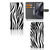 Motorola Edge 30 Neo Telefoonhoesje met Pasjes Zebra
