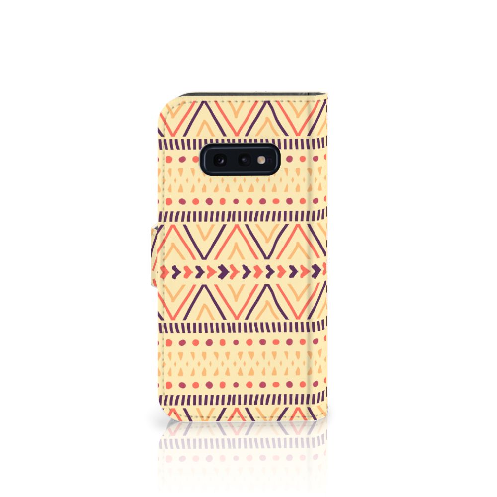 Samsung Galaxy S10e Telefoon Hoesje Aztec Yellow