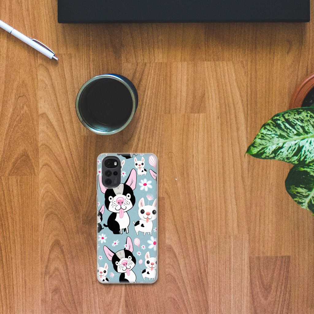 Motorola Moto G22 TPU Hoesje Hondjes B2C Telecom