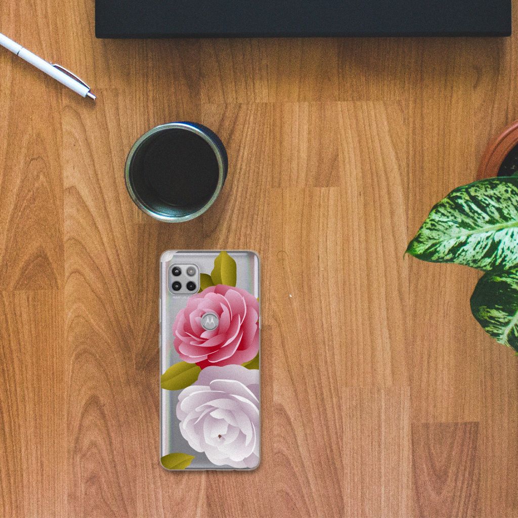 Motorola Moto G 5G TPU Case Roses B2C Telecom