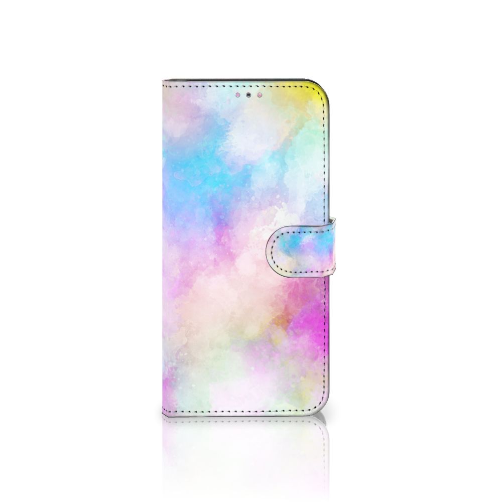 Hoesje Xiaomi Redmi Note 11 Pro 5G/4G Watercolor Light met pastelkleuren en pasjeshouder.
