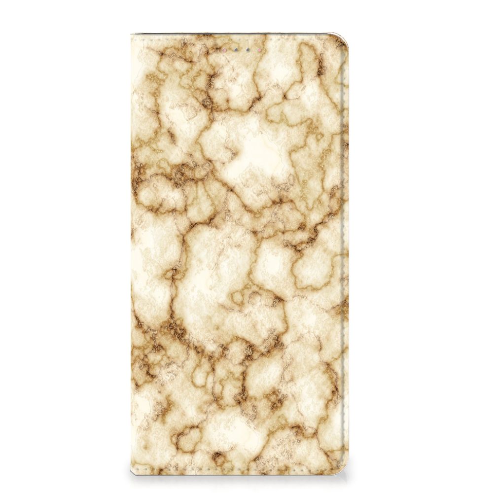 Samsung Galaxy A13 (4G) Standcase Marmer Goud - B2C Telecom