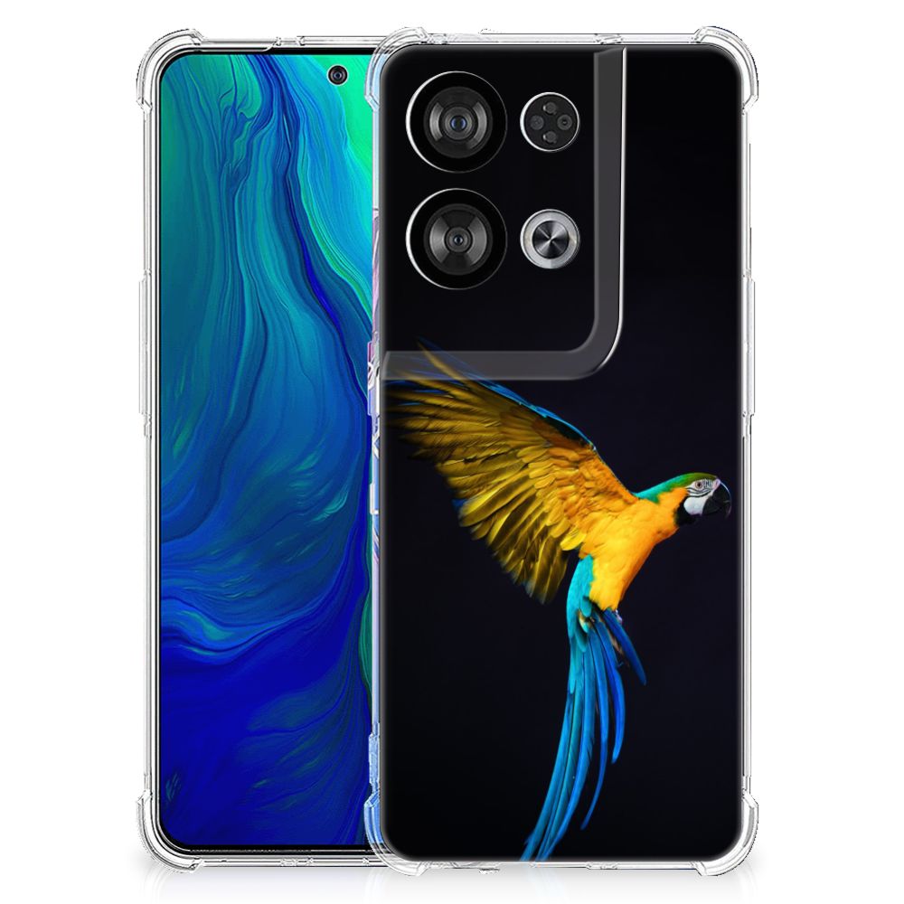 OPPO Reno8 Case Anti-shock Papegaai B2C Telecom