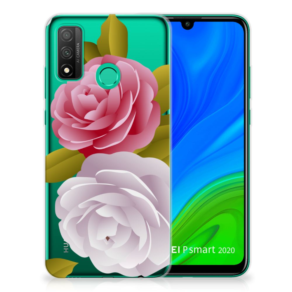 Huawei P Smart 2020 TPU Case Roses B2C Telecom