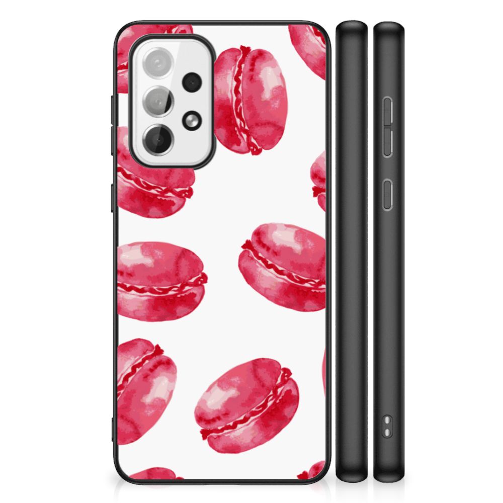 Samsung Galaxy A73 Back Cover Hoesje Pink Macarons B2C Telecom