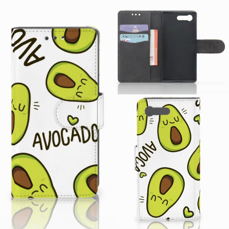 Sony Xperia X Compact Leuk Hoesje Avocado Singing