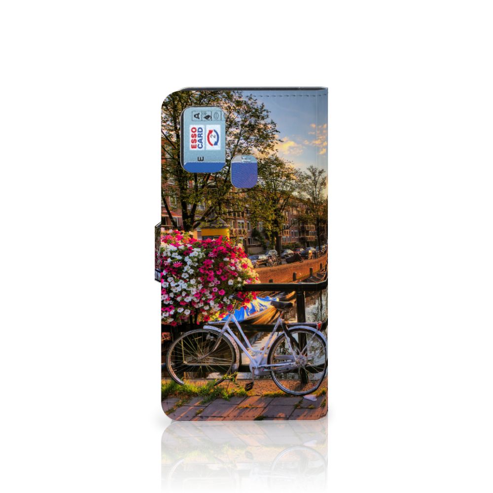 Samsung Galaxy M31 Flip Cover Amsterdamse Grachten