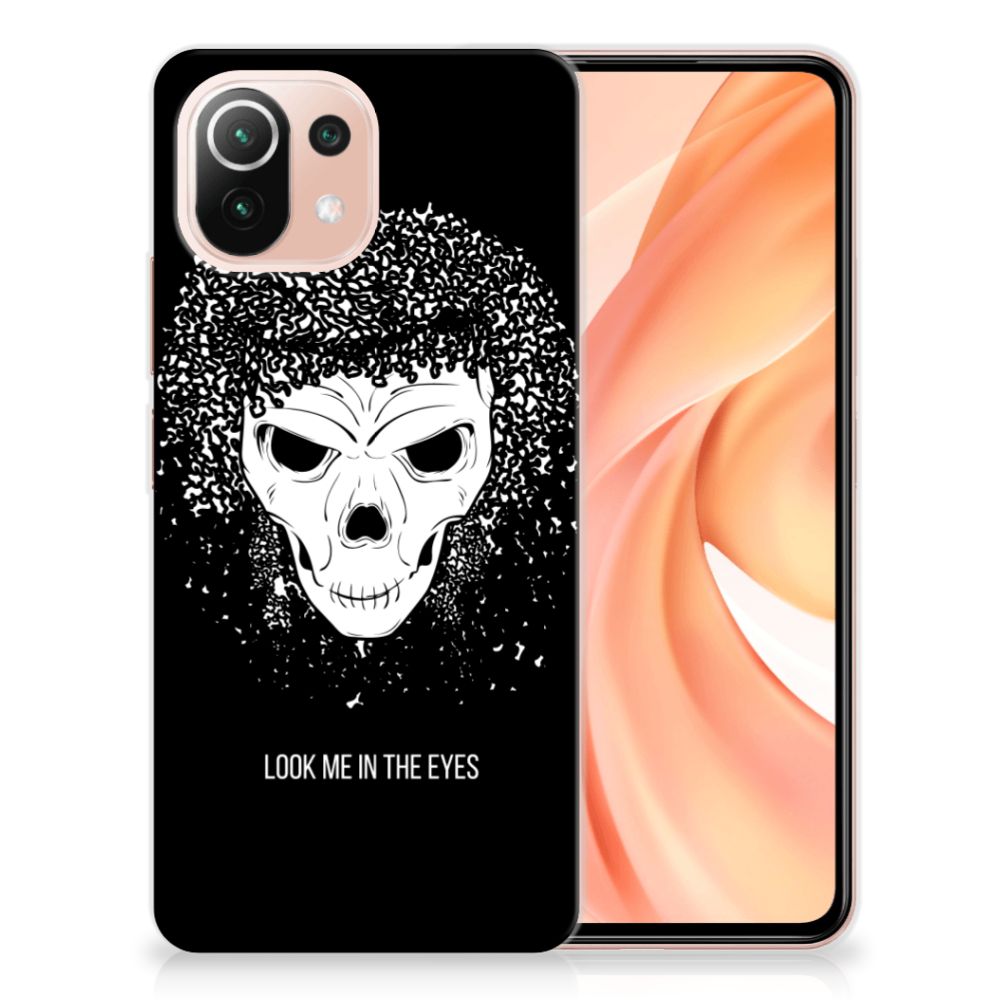 Silicone Back Case Xiaomi Mi 11 Lite | 11 Lite 5G NE Skull Hair