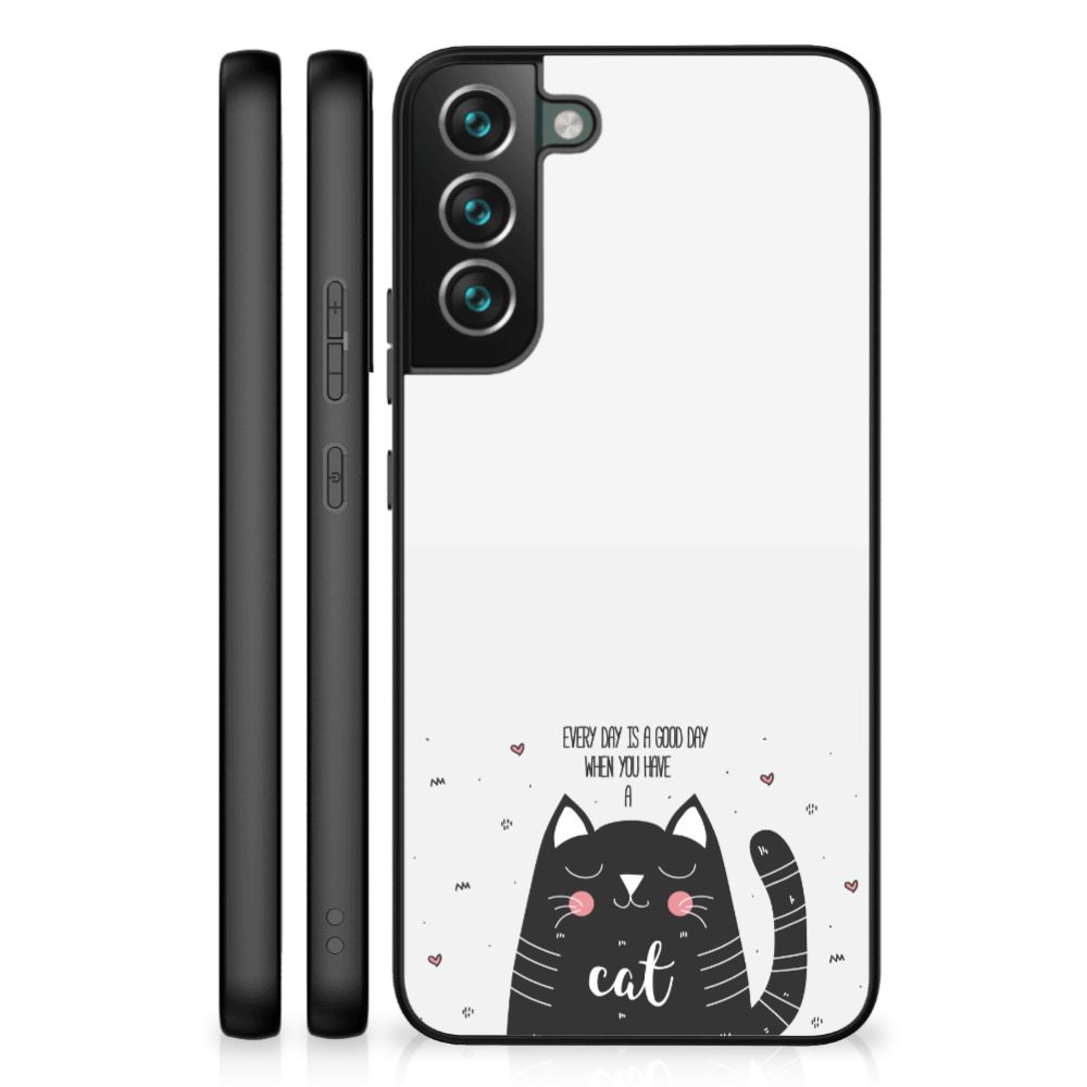 Samsung Galaxy S22 Plus Hoesje Cat Good Day B2C Telecom