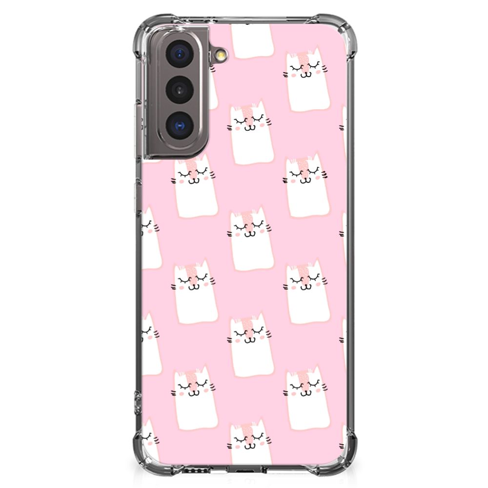 Samsung Galaxy S21 Case Anti-shock Sleeping Cats