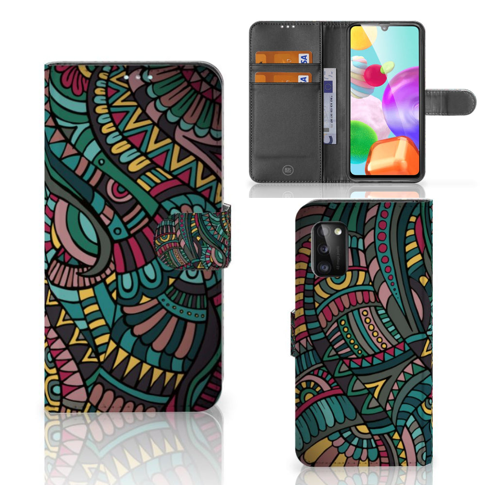 Samsung Galaxy A41 Telefoon Hoesje Aztec