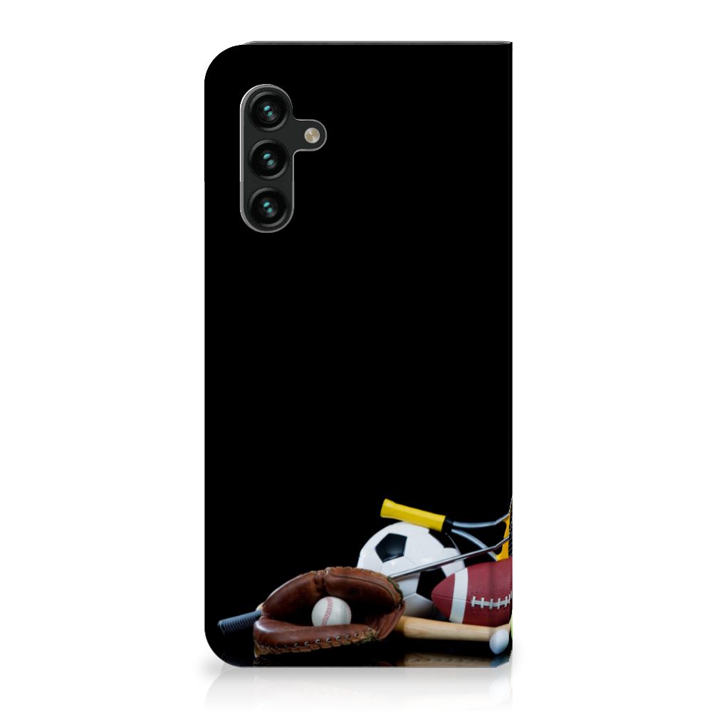 Samsung Galaxy A13 (5G) | Samsung Galaxy A04s Hippe Standcase Sports featuring sports equipment design.