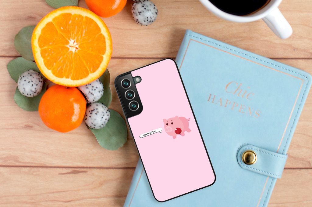 Samsung Galaxy S22 Plus Hoesje Pig Mud B2C Telecom