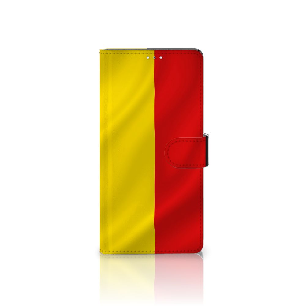 Samsung Galaxy S22 Ultra Bookstyle Case Belgische Vlag