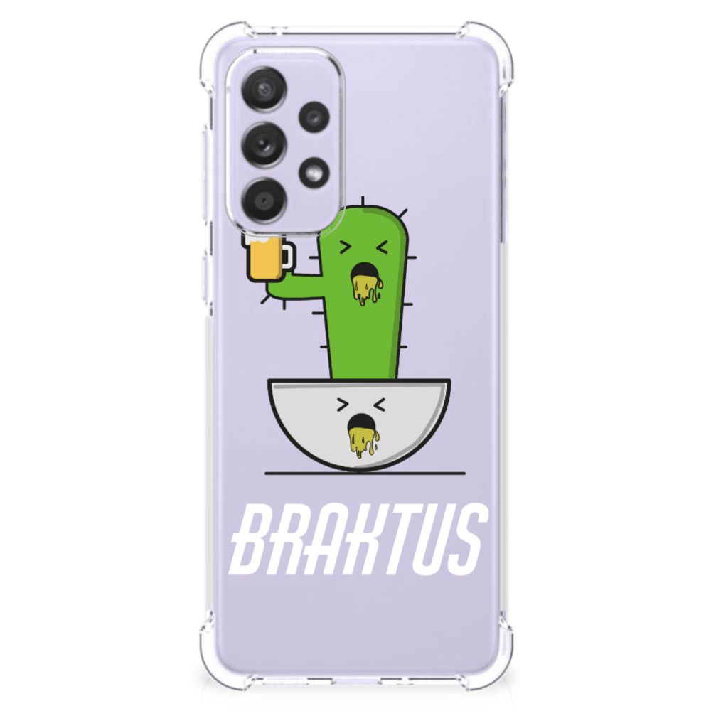 Samsung Galaxy A33 Stevig Bumper Hoesje Braktus B2C Telecom
