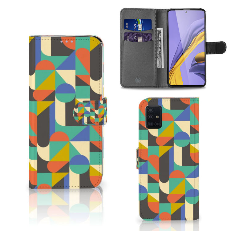 Samsung Galaxy A51 Telefoon Hoesje Funky Retro