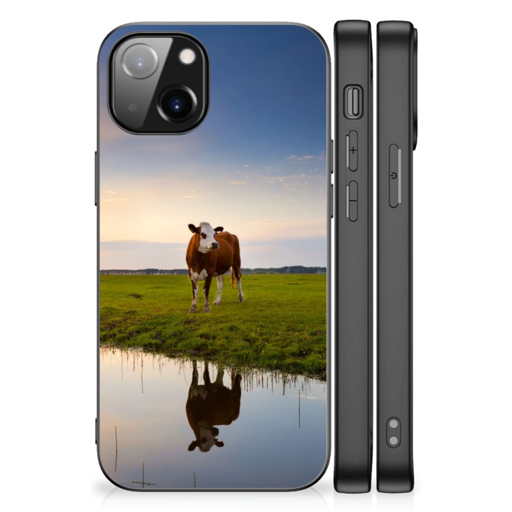 Apple iPhone 13 Dierenprint Telefoonhoesje Koe B2C Telecom