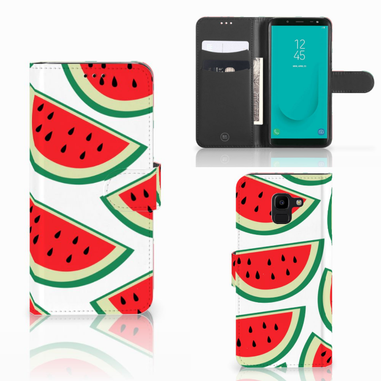 Samsung Galaxy J6 2018 Book Cover Watermelons