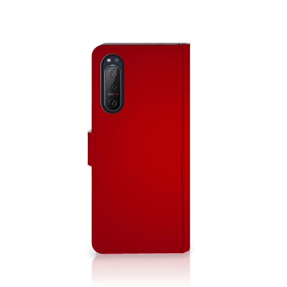Sony Xperia 5II Wallet Case met Pasjes Liefde - Origineel Romantisch Cadeau