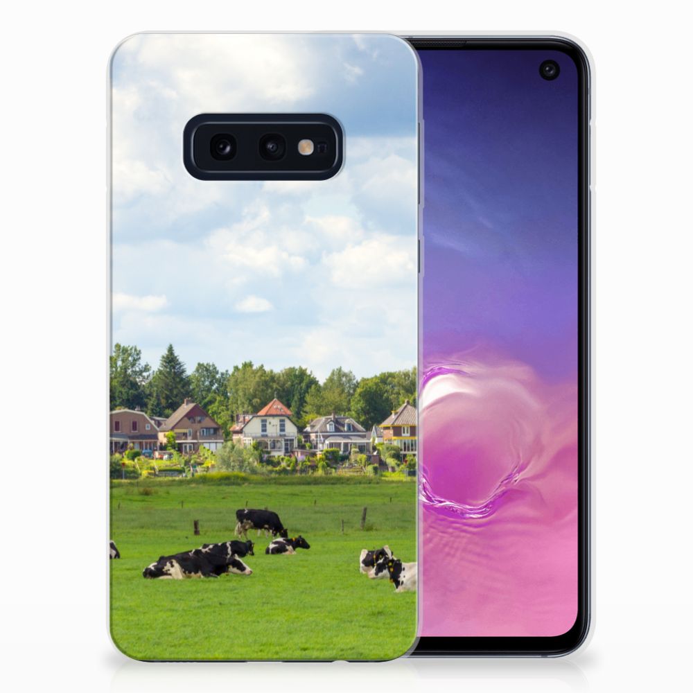 Samsung Galaxy S10e TPU Hoesje Koeien