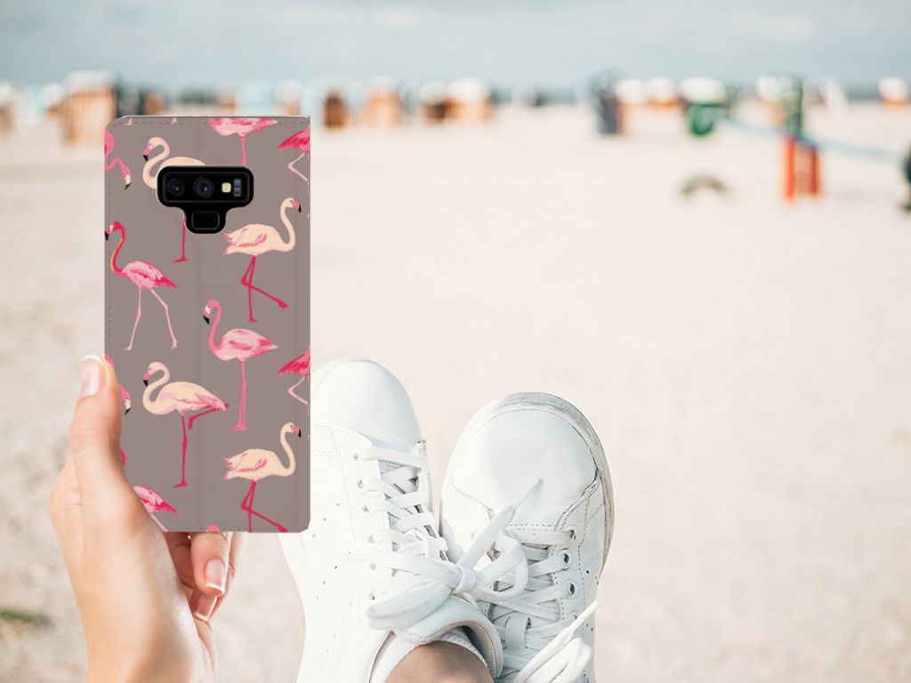 Samsung Galaxy Note 9 Hoesje maken Flamingo