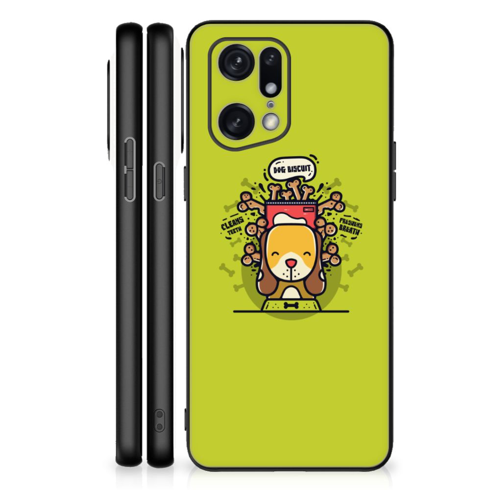 OPPO Find X5 Pro Hoesje Doggy Biscuit B2C Telecom