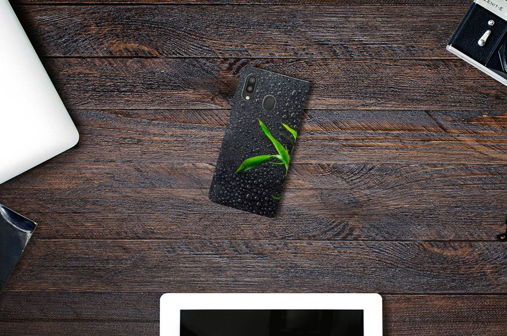 Samsung Galaxy M20 Smart Cover Orchidee