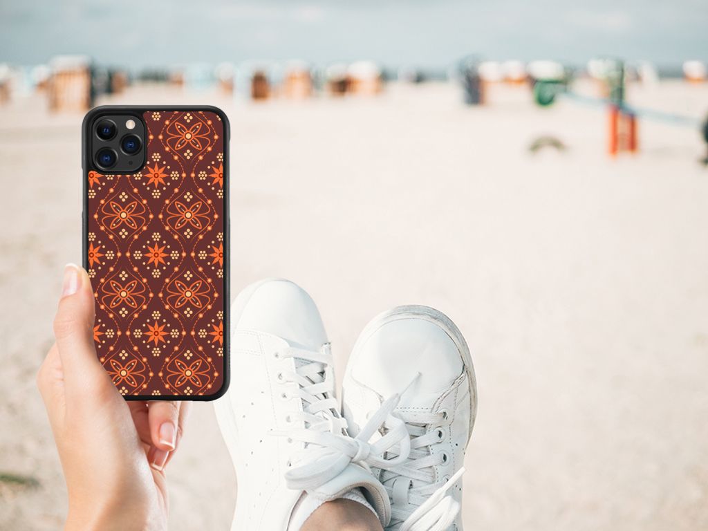 Apple iPhone 11 Pro Max Bumper Case Batik Brown B2C Telecom