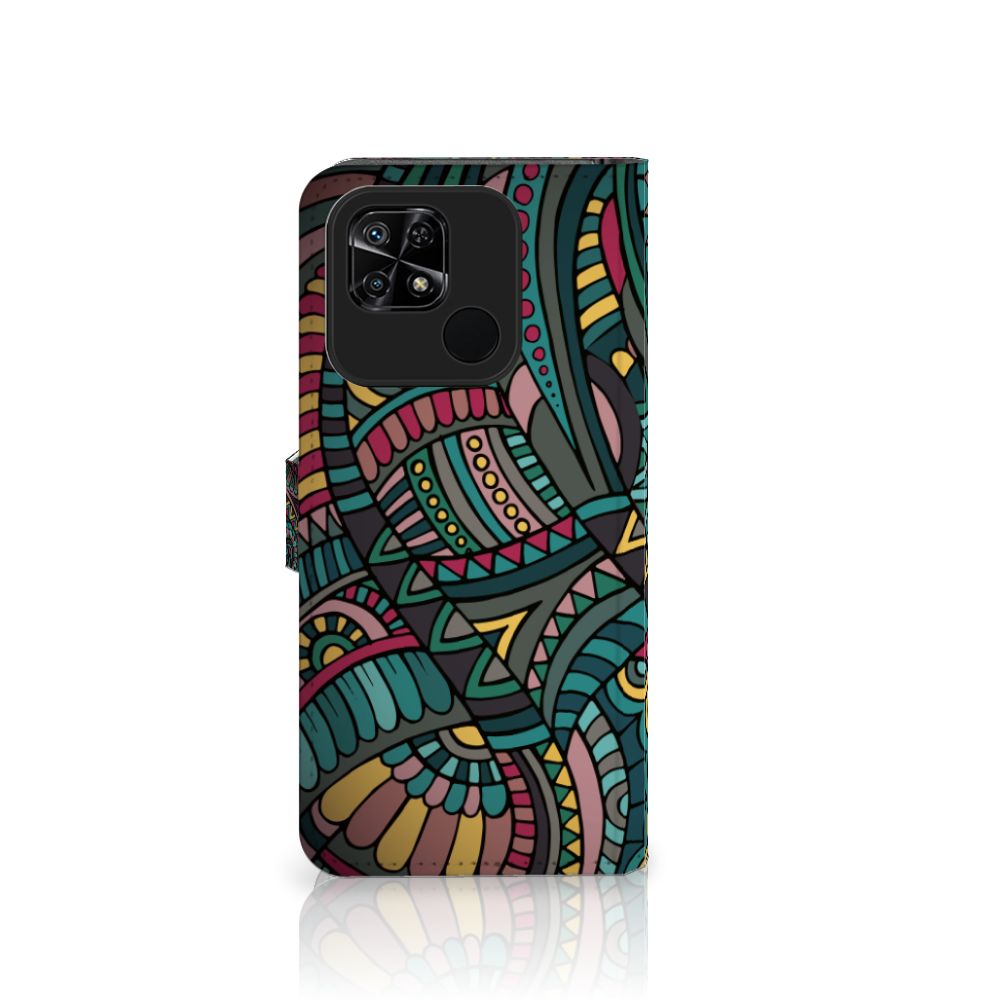 Xiaomi Redmi 10C Telefoon Hoesje Aztec