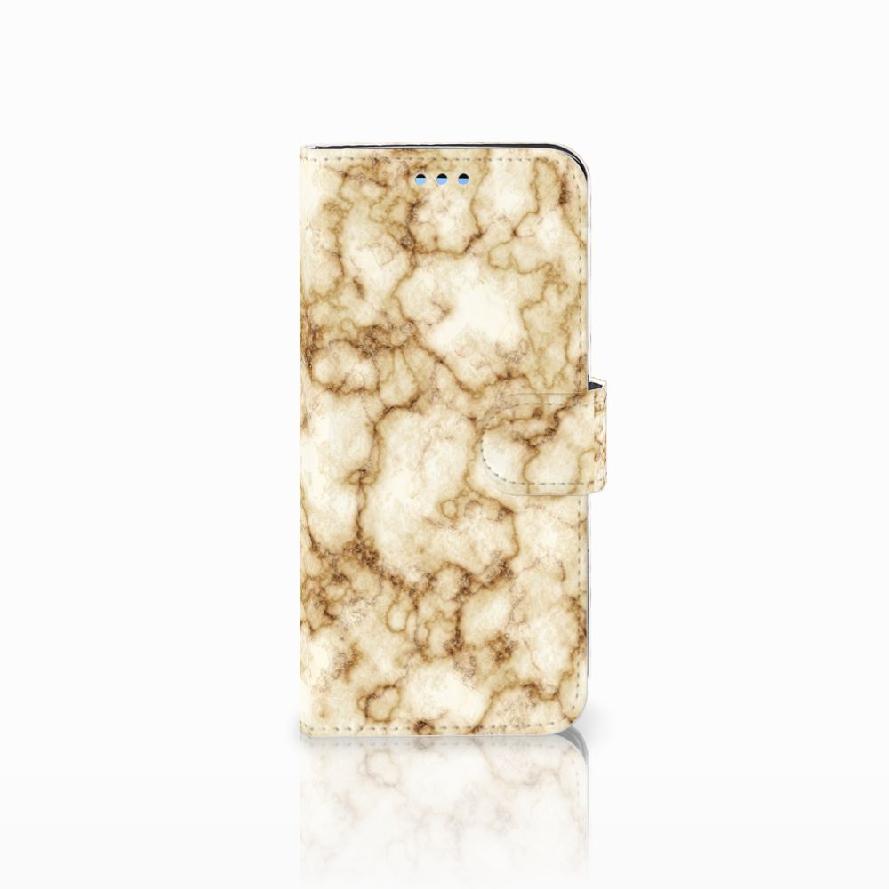 Samsung Galaxy S9 Bookcase Marmer Goud