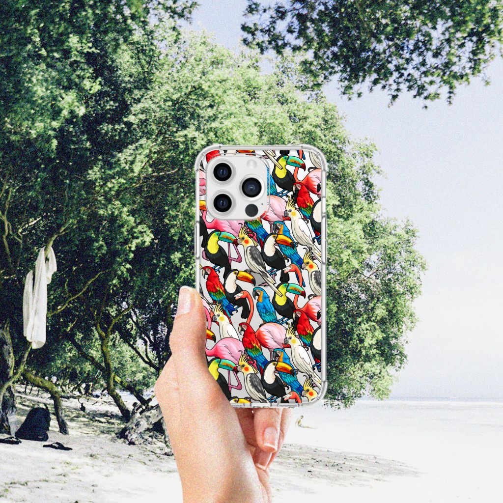 iPhone 13 Pro Max Case Anti-shock Birds - B2C Telecom