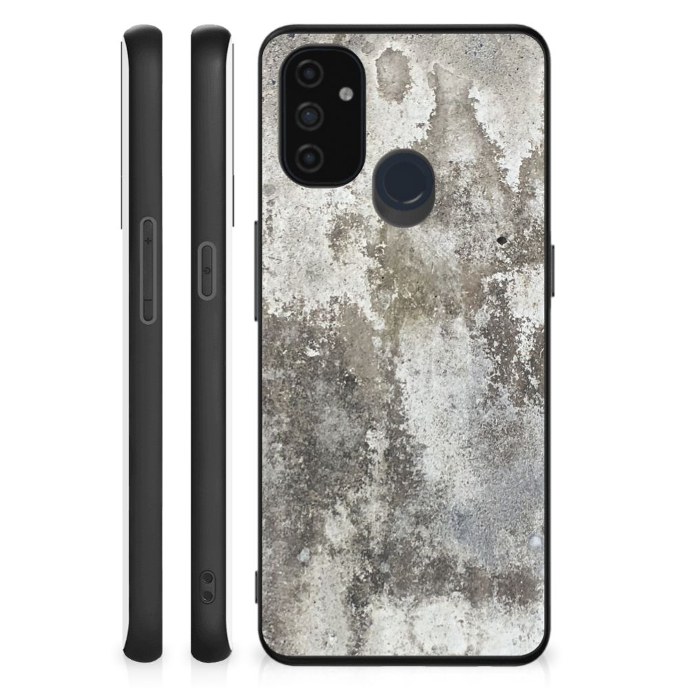 OnePlus Nord N100 Marmeren Print Telefoonhoesje Beton Print