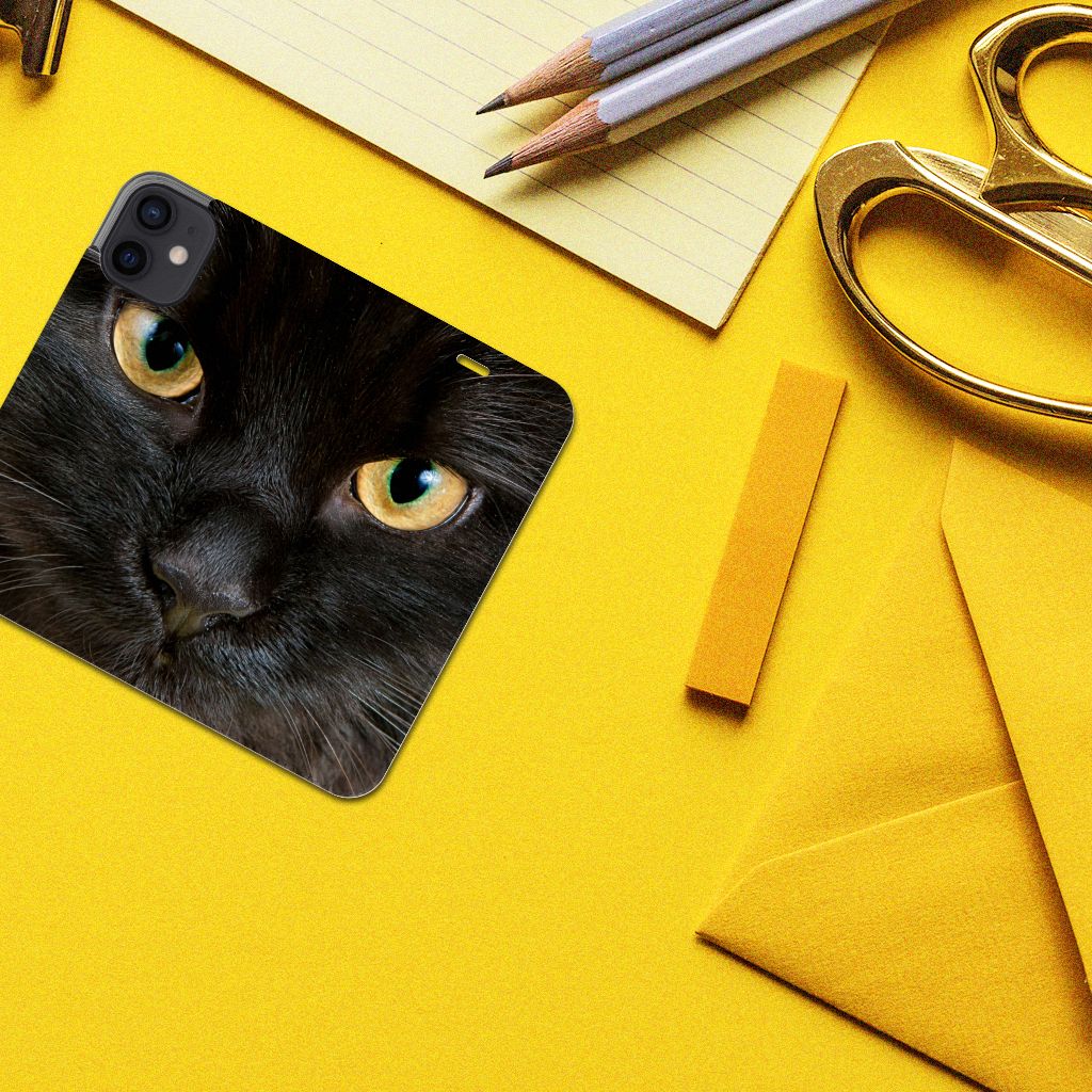 iPhone 12 Mini Hoesje maken Zwarte Kat - B2C Telecom