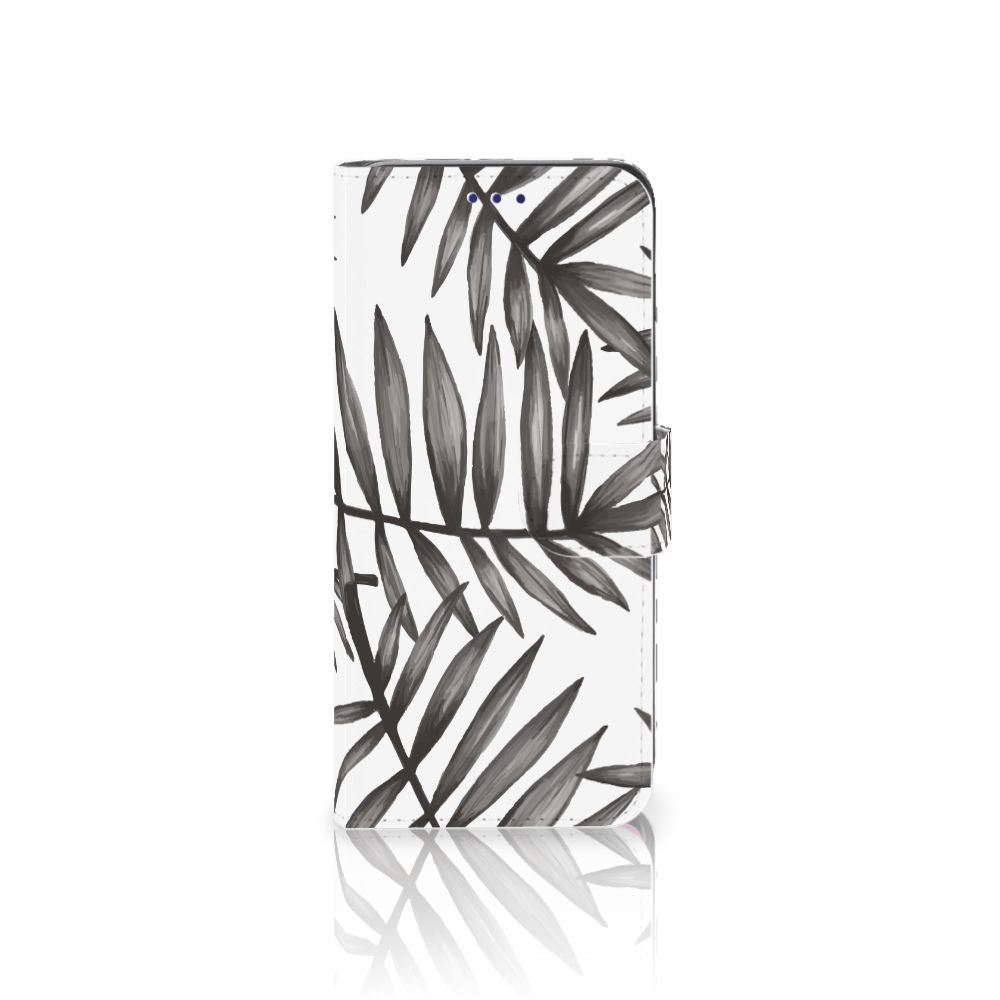 Samsung Galaxy S10 Hoesje Leaves Grey