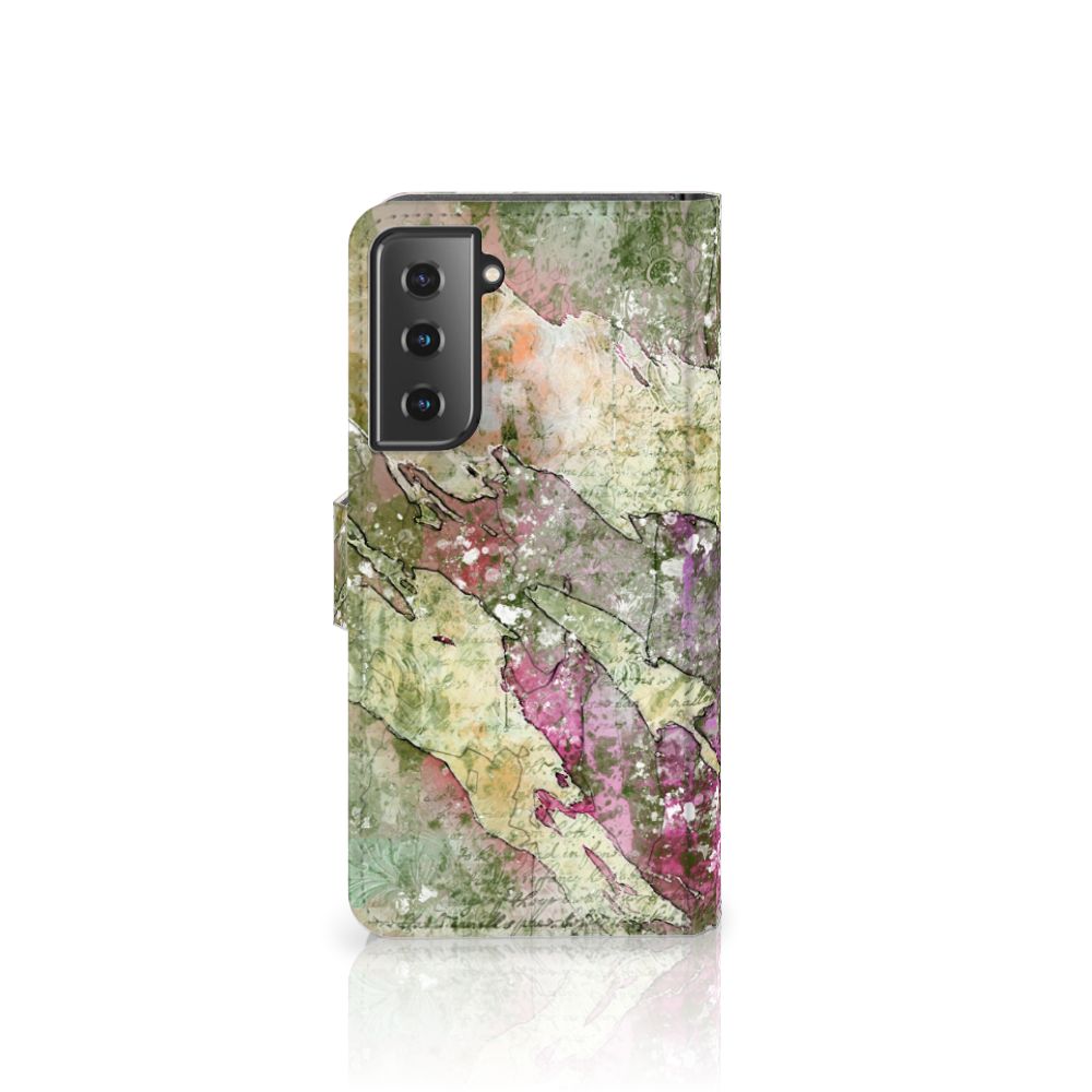 Hoesje Samsung Galaxy S21 Letter Painting