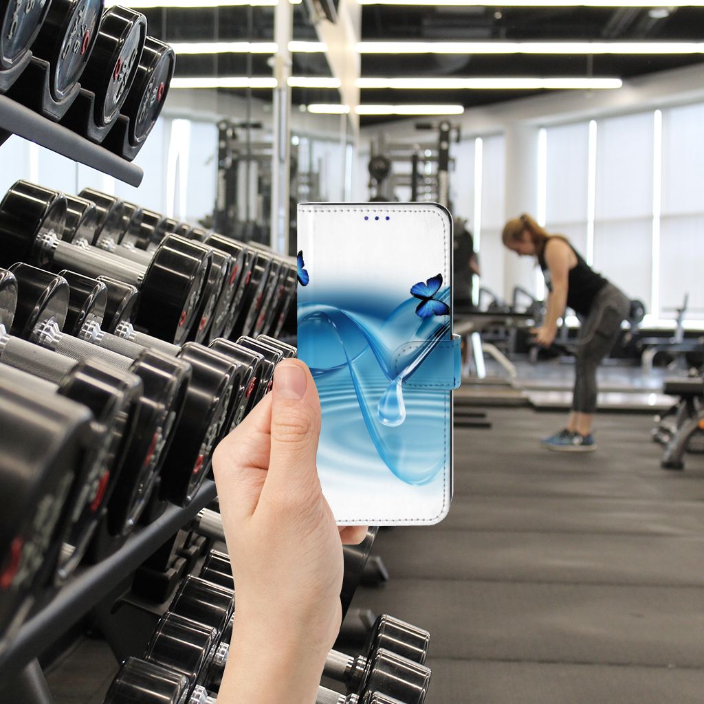 OPPO Find X5 Telefoonhoesje met Pasjes Vlinders