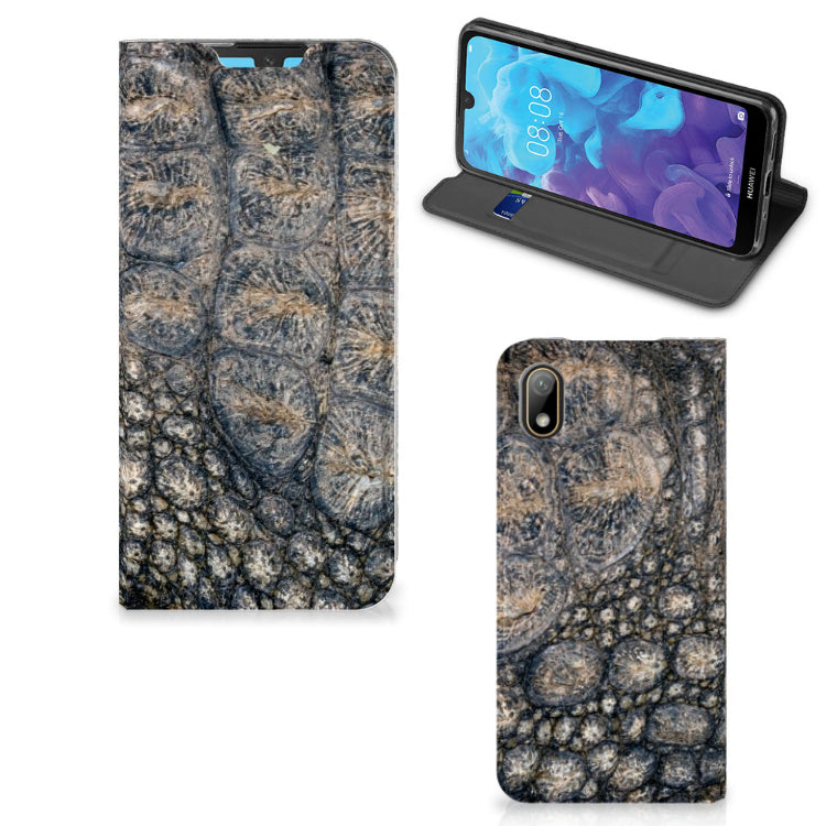 Huawei Y5 (2019) Hoesje maken Krokodillenprint