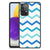 Samsung Galaxy A72 (5G/4G) Back Case Zigzag Blauw