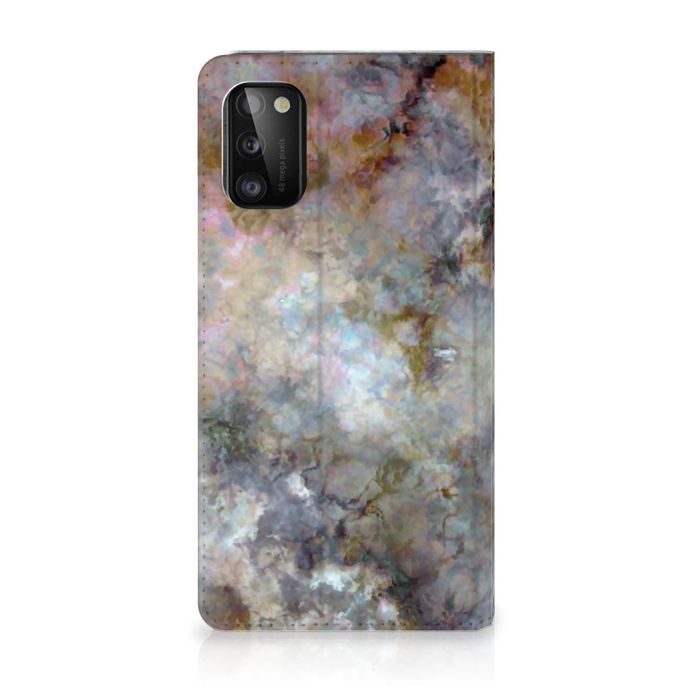 Samsung Galaxy A41 Standcase Marmer Grijs - B2C Telecom