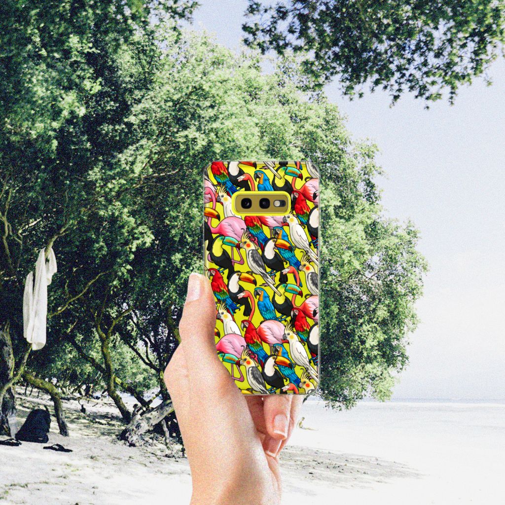 Samsung Galaxy S10e TPU Hoesje Birds